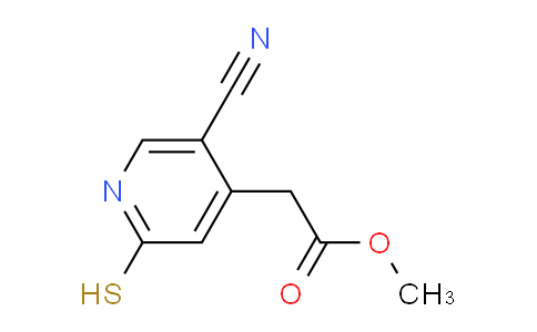 AM108636 | 1807286-72-1 | Methyl 5-cyano-2-mercaptopyridine-4-acetate