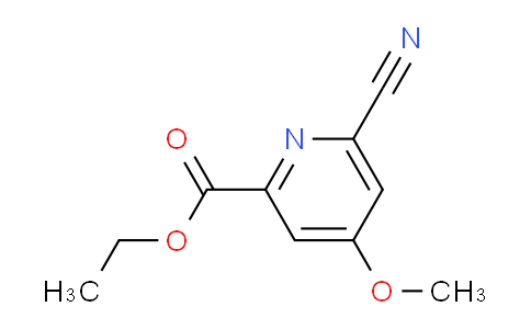 Ethyl 6-cyano-4-methoxypicolinate