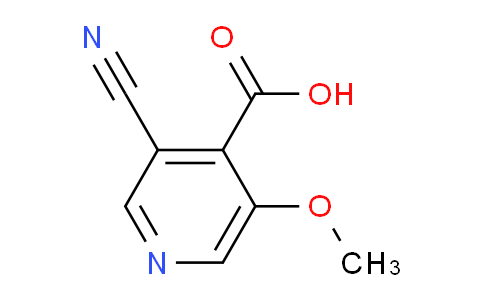 3-Cyano-5-methoxyisonicotinic acid