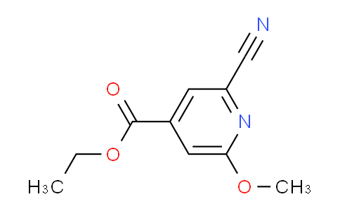 Ethyl 2-cyano-6-methoxyisonicotinate