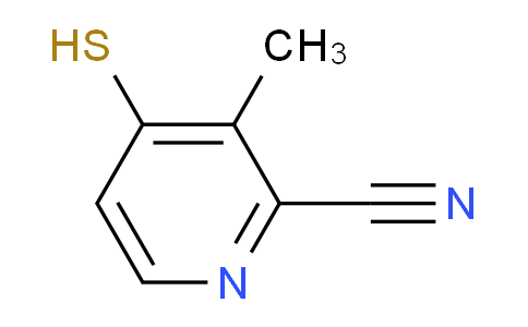 4-Mercapto-3-methylpicolinonitrile
