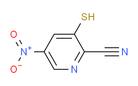 3-Mercapto-5-nitropicolinonitrile
