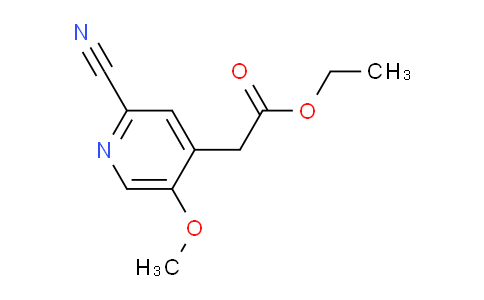 AM108752 | 1804878-33-8 | Ethyl 2-cyano-5-methoxypyridine-4-acetate