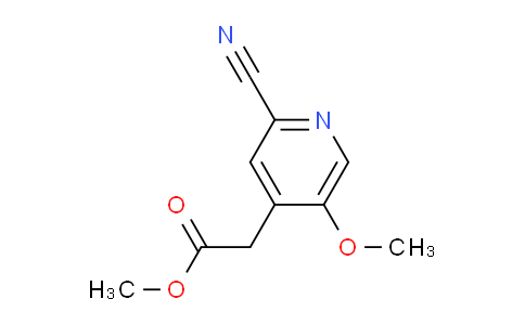 AM108772 | 1807235-18-2 | Methyl 2-cyano-5-methoxypyridine-4-acetate