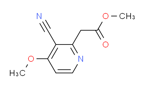 AM108779 | 1806308-82-6 | Methyl 3-cyano-4-methoxypyridine-2-acetate