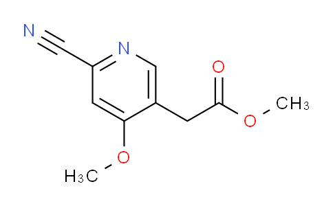 AM108783 | 1803762-17-5 | Methyl 2-cyano-4-methoxypyridine-5-acetate