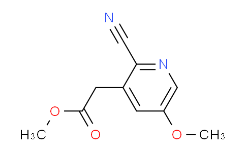 AM108785 | 1804878-45-2 | Methyl 2-cyano-5-methoxypyridine-3-acetate