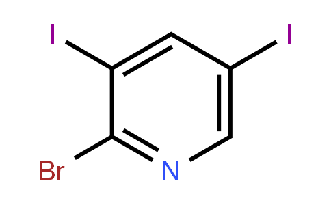 2-Bromo-3,5-Diiodopyridine