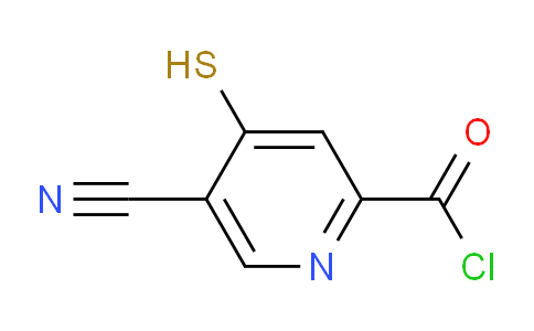 5-Cyano-4-mercaptopicolinoyl chloride