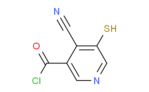 4-Cyano-5-mercaptonicotinoyl chloride