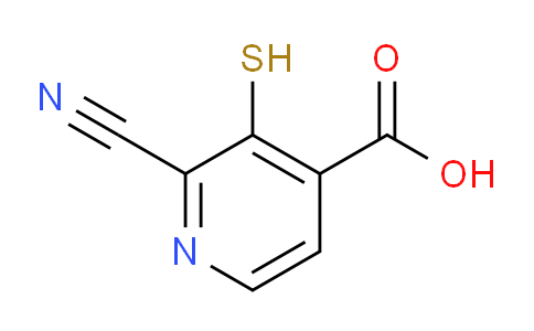 2-Cyano-3-mercaptoisonicotinic acid