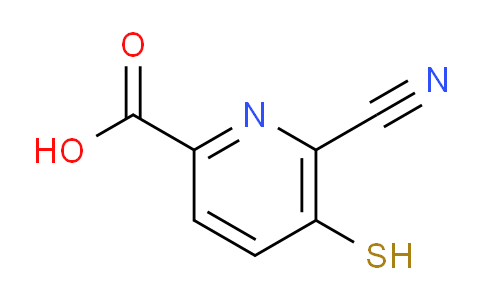 6-Cyano-5-mercaptopicolinic acid