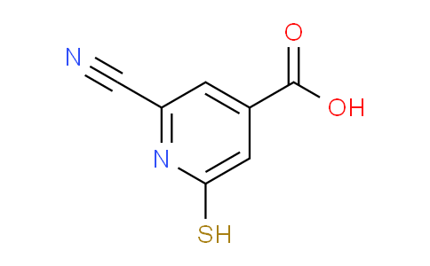 2-Cyano-6-mercaptoisonicotinic acid