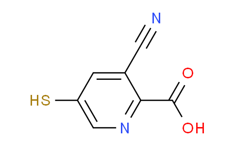 3-Cyano-5-mercaptopicolinic acid
