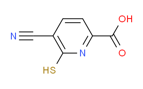 5-Cyano-6-mercaptopicolinic acid
