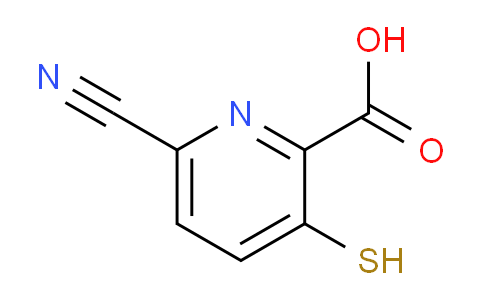 6-Cyano-3-mercaptopicolinic acid