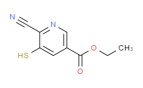 Ethyl 6-cyano-5-mercaptonicotinate