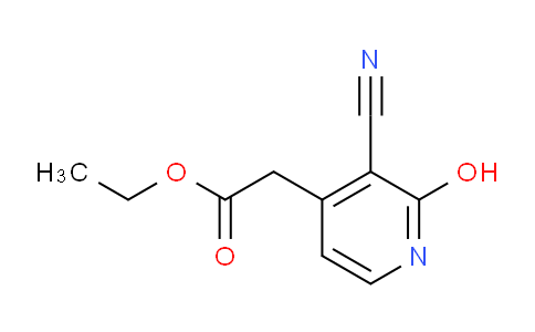 AM108952 | 1807293-75-9 | Ethyl 3-cyano-2-hydroxypyridine-4-acetate