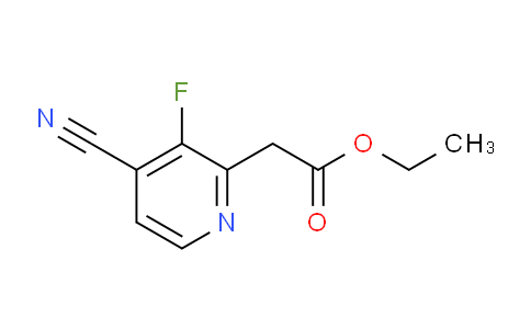 Ethyl 4-cyano-3-fluoropyridine-2-acetate