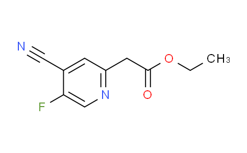 AM109043 | 1807300-97-5 | Ethyl 4-cyano-5-fluoropyridine-2-acetate