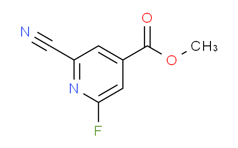 Methyl 2-cyano-6-fluoroisonicotinate