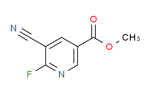 Methyl 5-cyano-6-fluoronicotinate