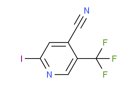 2-Iodo-5-(trifluoromethyl)isonicotinonitrile