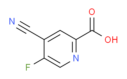 4-Cyano-5-fluoropicolinic acid