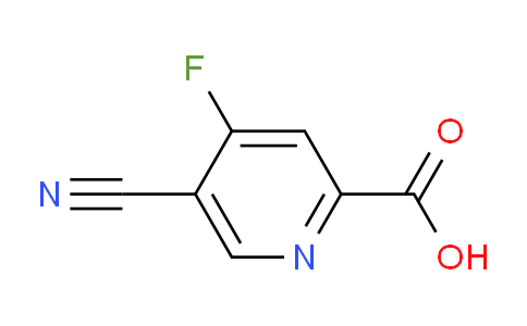 5-Cyano-4-fluoropicolinic acid