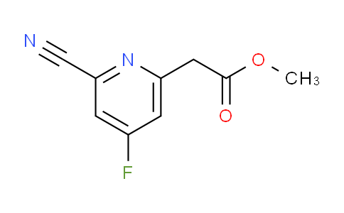 AM109238 | 1803753-71-0 | Methyl 2-cyano-4-fluoropyridine-6-acetate