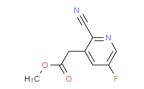 AM109247 | 1807175-24-1 | Methyl 2-cyano-5-fluoropyridine-3-acetate