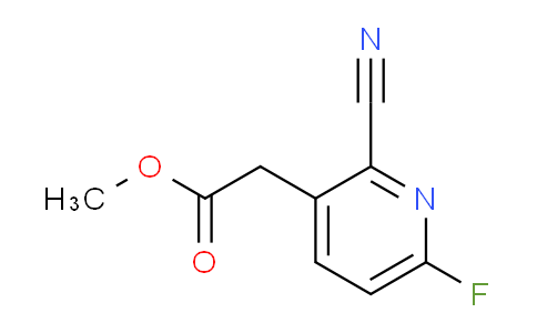 AM109249 | 1805459-07-7 | Methyl 2-cyano-6-fluoropyridine-3-acetate