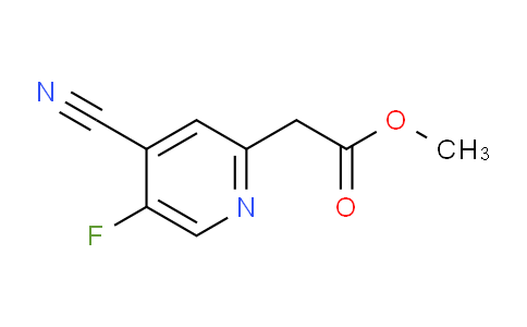 AM109252 | 1803753-75-4 | Methyl 4-cyano-5-fluoropyridine-2-acetate