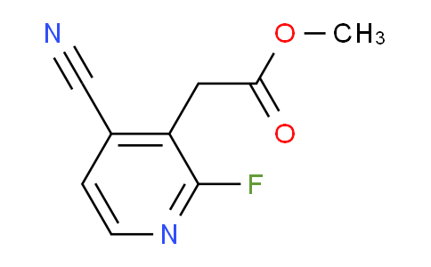 Methyl 4-cyano-2-fluoropyridine-3-acetate