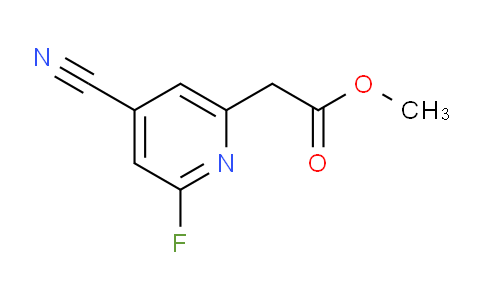 AM109257 | 1804911-38-3 | Methyl 4-cyano-2-fluoropyridine-6-acetate