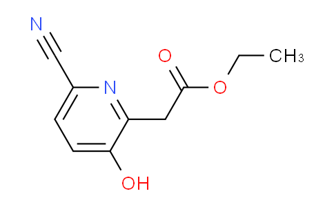 Ethyl 6-cyano-3-hydroxypyridine-2-acetate