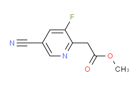AM109263 | 1807041-54-8 | Methyl 5-cyano-3-fluoropyridine-2-acetate