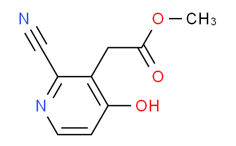 Methyl 2-cyano-4-hydroxypyridine-3-acetate
