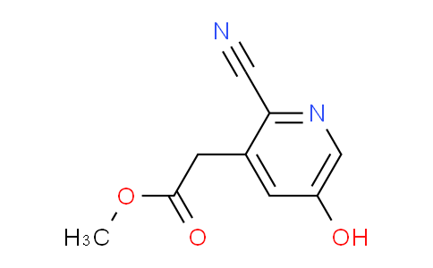 Methyl 2-cyano-5-hydroxypyridine-3-acetate