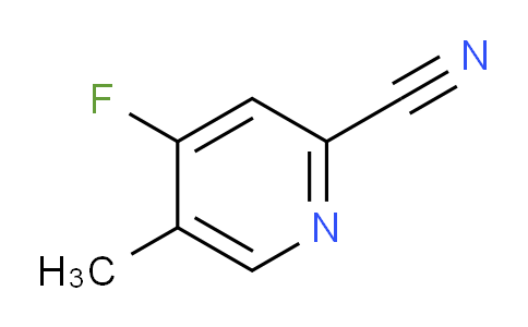 4-Fluoro-5-methylpicolinonitrile