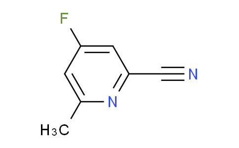 4-Fluoro-6-methylpicolinonitrile