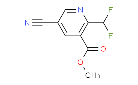 Methyl 5-cyano-2-(difluoromethyl)nicotinate