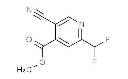 Methyl 5-cyano-2-(difluoromethyl)isonicotinate