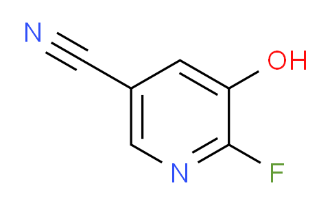6-Fluoro-5-hydroxynicotinonitrile