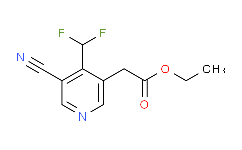 AM109433 | 1805666-09-4 | Ethyl 3-cyano-4-(difluoromethyl)pyridine-5-acetate