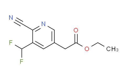AM109436 | 1805051-83-5 | Ethyl 2-cyano-3-(difluoromethyl)pyridine-5-acetate