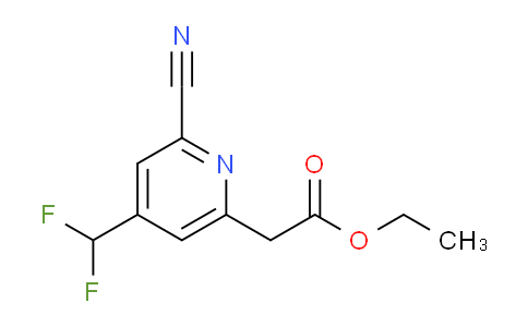 AM109439 | 1807195-68-1 | Ethyl 2-cyano-4-(difluoromethyl)pyridine-6-acetate