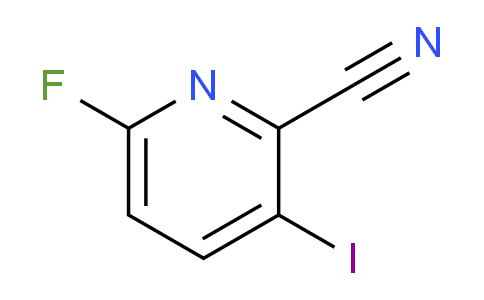 6-Fluoro-3-iodopicolinonitrile