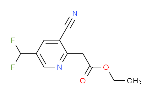 AM109447 | 1807258-71-4 | Ethyl 3-cyano-5-(difluoromethyl)pyridine-2-acetate