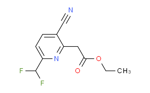 AM109449 | 1807300-77-1 | Ethyl 3-cyano-6-(difluoromethyl)pyridine-2-acetate
